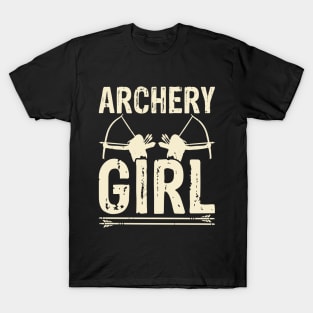 Archery Girl,  Womens Archery Player T-Shirt